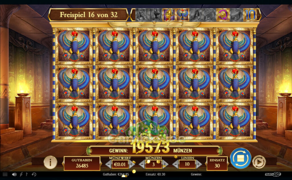 Legacy of Dead jackpot